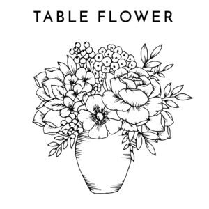 TABLE_FLOWER TABLE_FLOWER